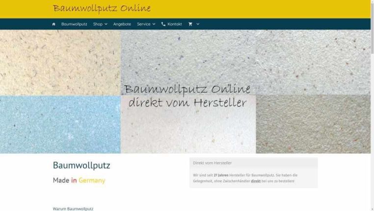 baumwollputz-online